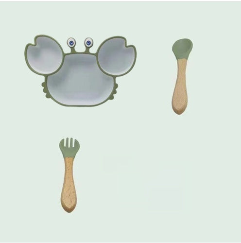 Silicone Non-slip Baby Feeding Bowl
