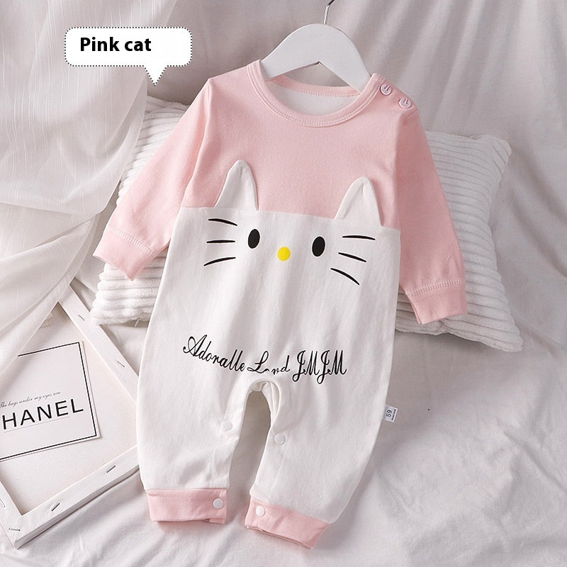 Autumn Clothing Pure Cotton Baby Rompers