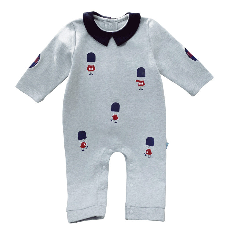 Baby print romper