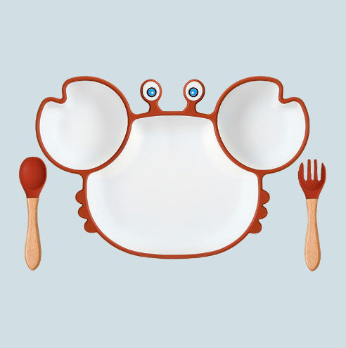 Silicone Non-slip Baby Feeding Bowl