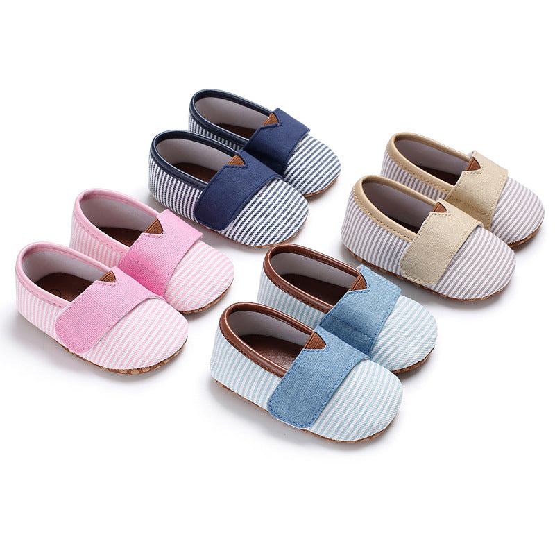 Striped Baby Soft Sole Toddler Shoes