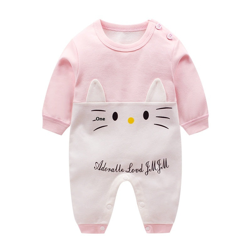 Autumn Clothing Pure Cotton Baby Rompers