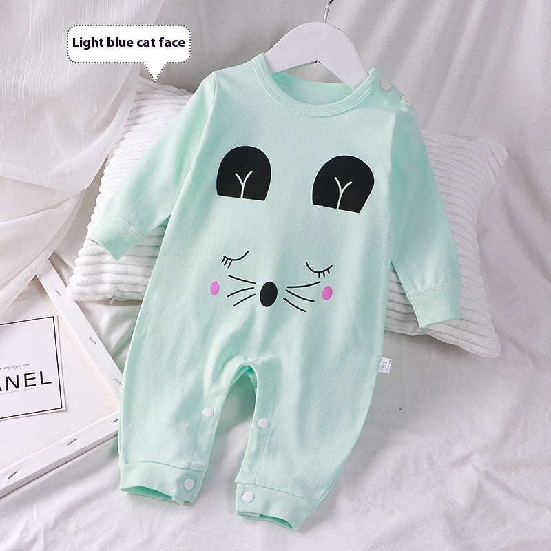 Autumn Clothing Pure Cotton Baby Rompers