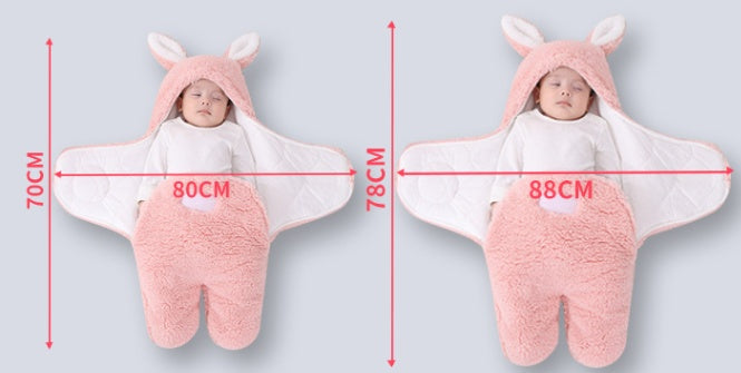 Baby Thickened Out Wrap Swaddle Sleeping Bag