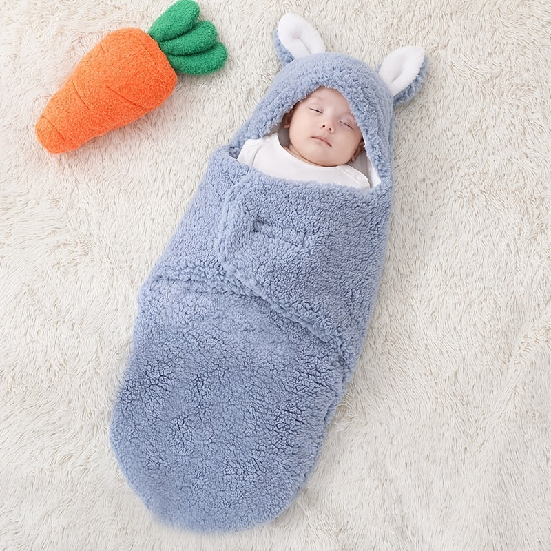 Super Soft Baby Sleeping Bag Wearable Swaddle
