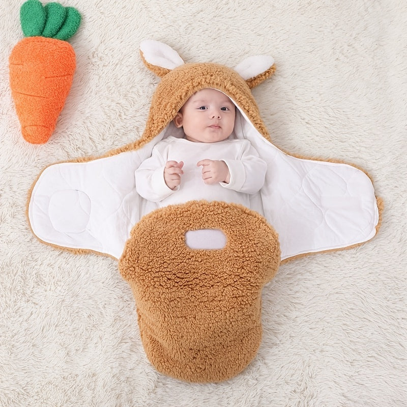 Super Soft Baby Sleeping Bag Wearable Swaddle