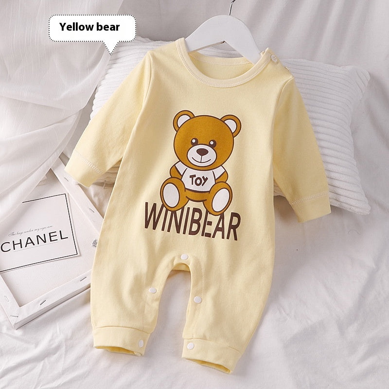 Autumn Clothing Pure Cotton Baby Rompers