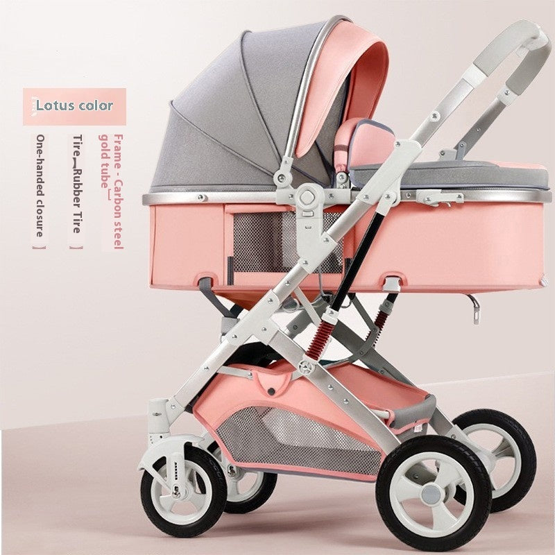 Baby Strollers Are Easy To Sit And Lie Down On