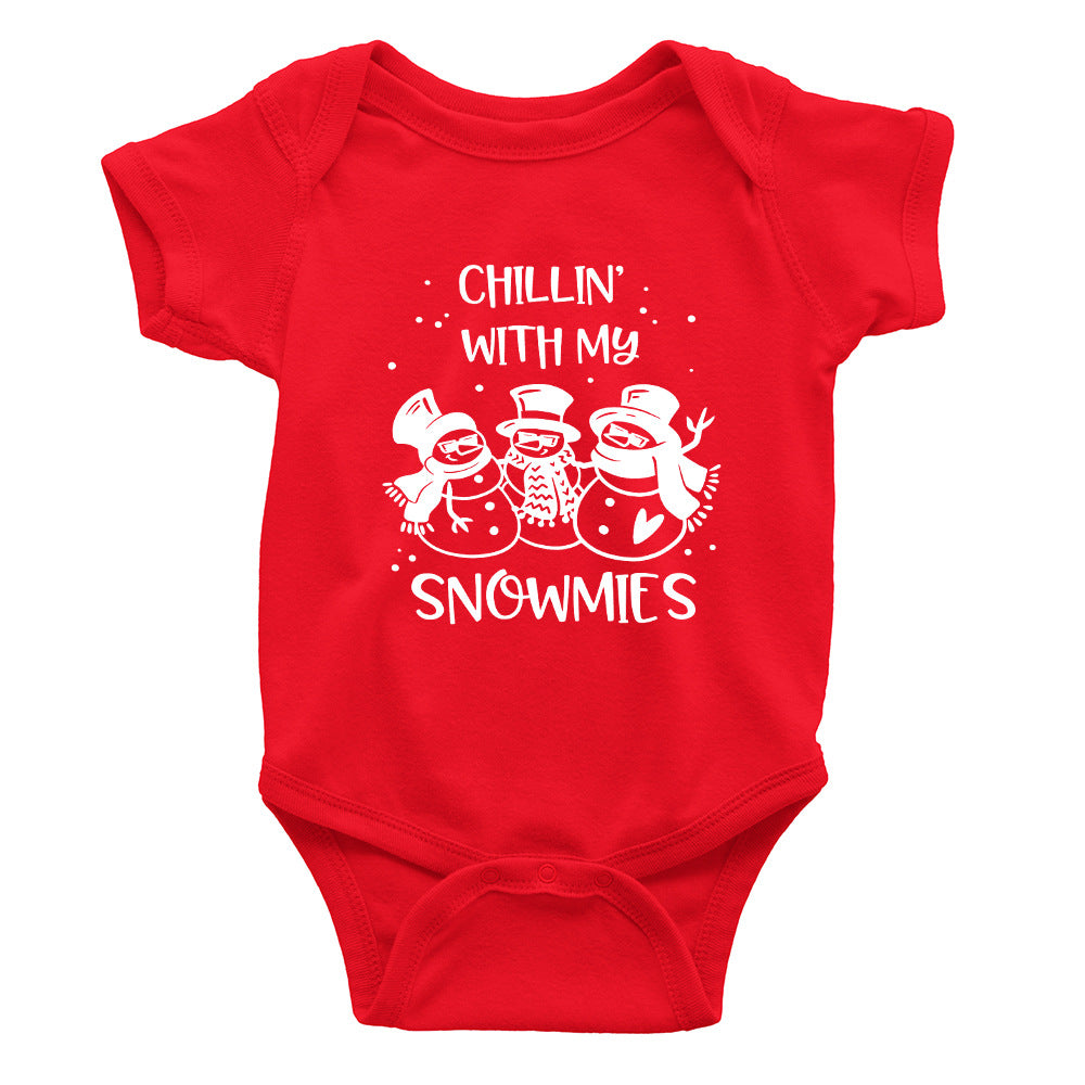 Baby Cotton Short Sleeve Rompers