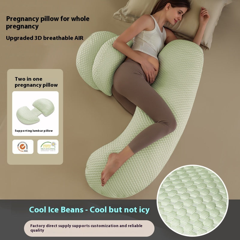 Maternity Side Sleeping Multifunctional U-shape Pillow