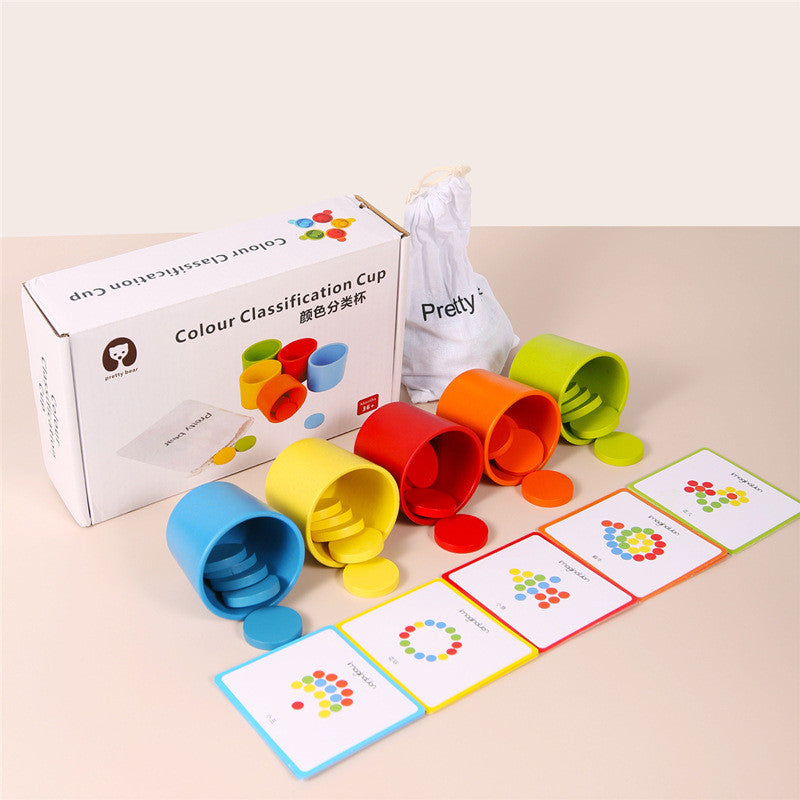 Baby Early Educational Color Classification Cup