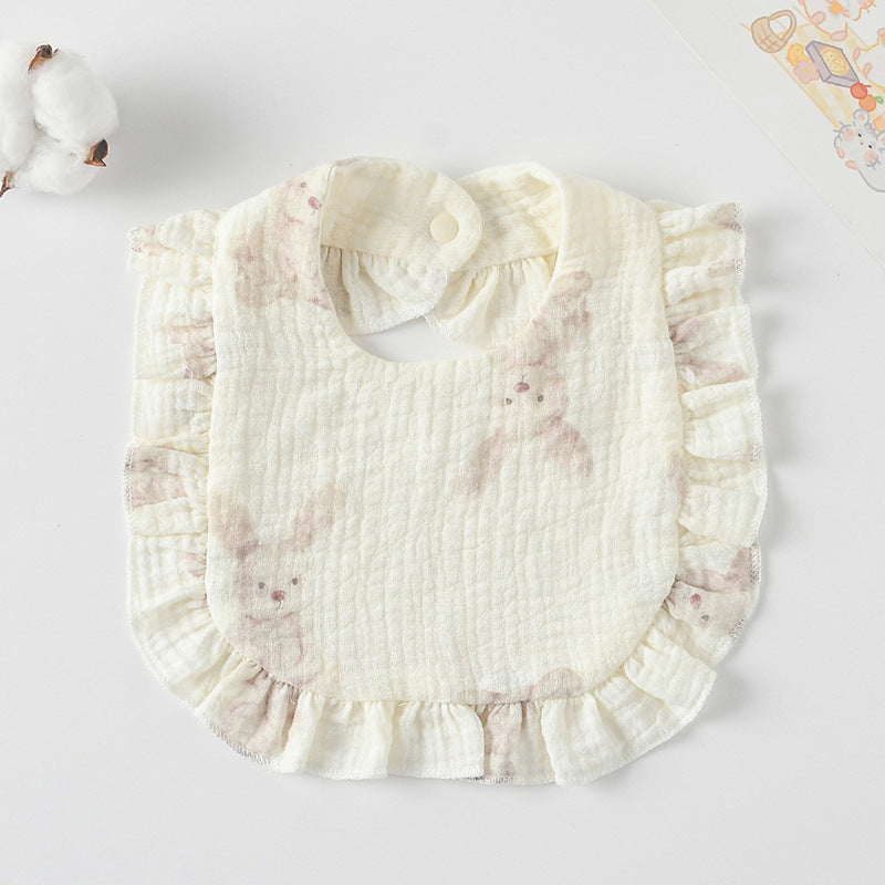 Baby Absorbent Cotton Teething Bib Set