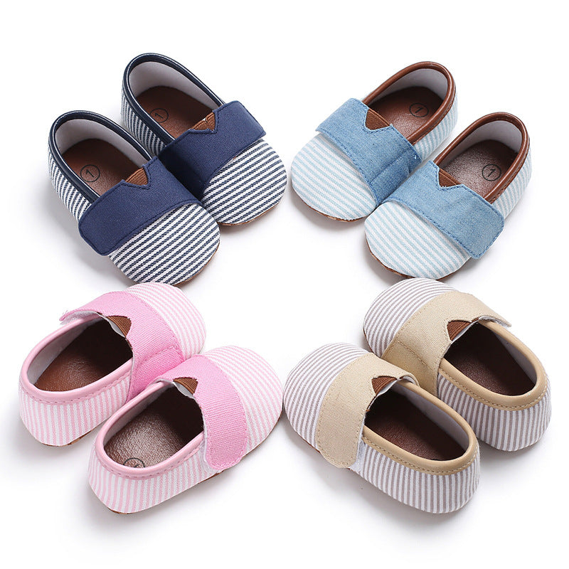 Striped Baby Soft Sole Toddler Shoes